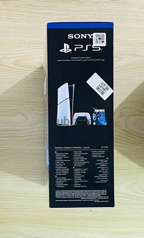 ps5 slim new digital fortnite version بلايستيشن 5 سلم ديجيتال جديد 2