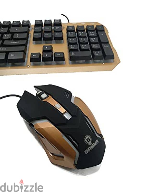 GAMMA Keyboard & Mouse GS-1000 (gray) 1