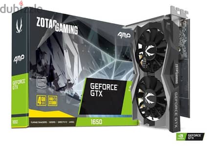 ZOTAC Gaming Nvidia GeForce GTX 1650 AMP 4GB GDDR5