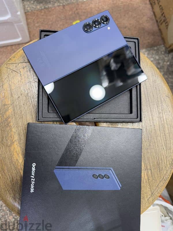 Galaxy Z Fold 6 dual sim 512G Titanium Blue جديد 0