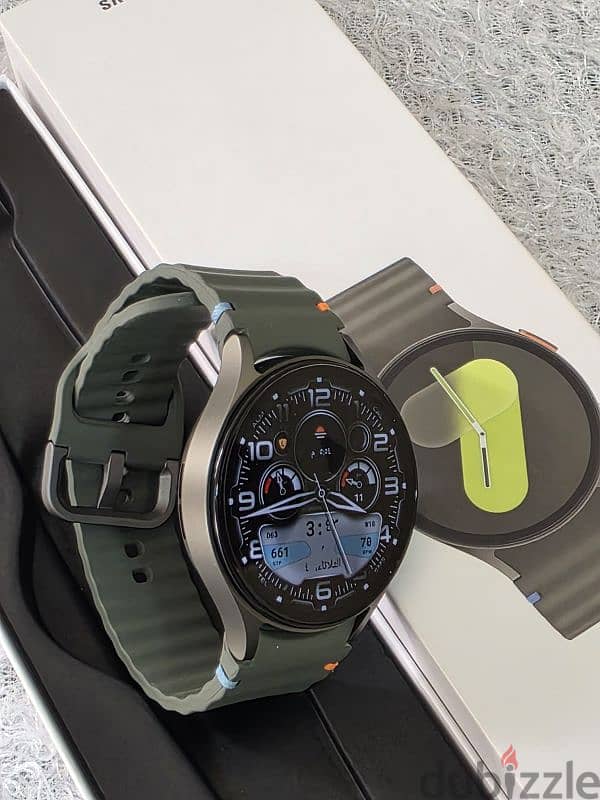 galaxy watch 7 44 كالجديده تماما لم تستخدم 1