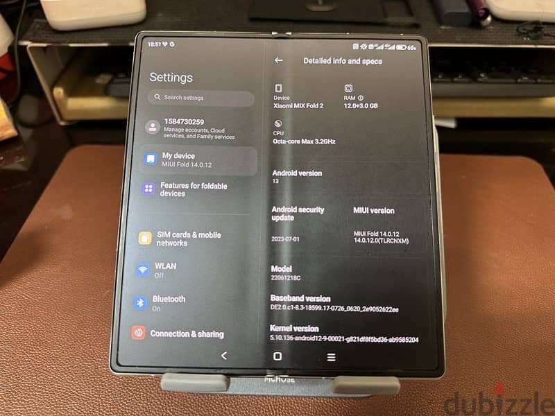 Mobile: Xiaomi Mix Fold 2 (Silver Edition) 4