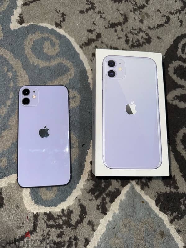 Iphone11 ايفون ١١ ١٢٨ جيجا ٧٢ بطارية 1