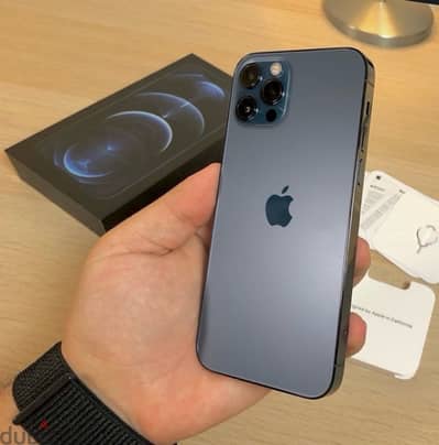 iPhone 12 pro max 256GB وتربروف معاه حاجته كلها ايفون ١٢ برو ماكس