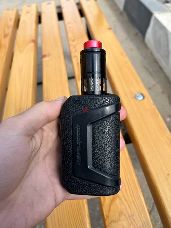 Geek Vape Aegis Legend Mod 200W, Wotofo Profile RDTA Tank Vape 1