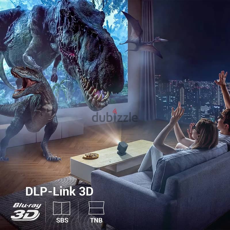 Unleash 3D Cinema Magic at Home – BYINTEK P19 Projector 2