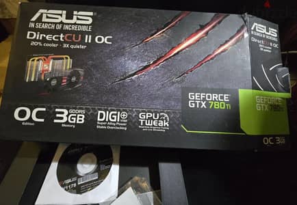 كارت شاشة gtx 780ti 3g