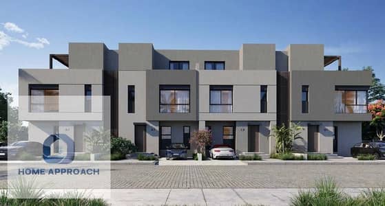 كورنر تاون هاوس للبيع هاب تاون مدينة المستقبل HAPTOWN mostakbal city