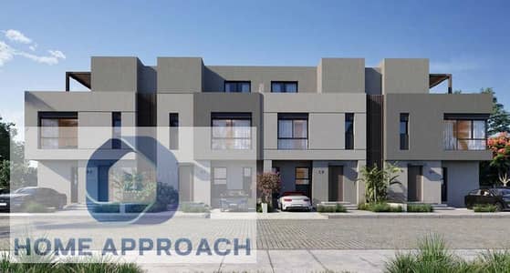 كورنر تاون هاوس للبيع هاب تاون مدينة المستقبل HAPTOWN mostakbal city