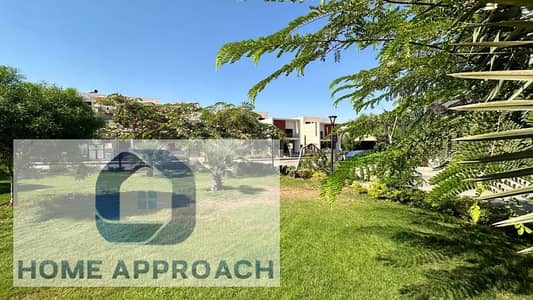 Town Corner Villa Quadro 231 meters for sale in Madinaty Compound, Model I, land area 238 m, on a large garden, semi-finished, not exposed.