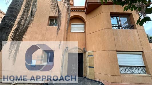 Standalone villa for sale in rehab city in the vicinity of food court & Ahmed Afify Mosque v10 land area is 576 m. & BUA is 480 m. 7 rooms 7 bathrooms