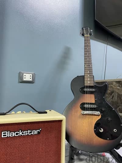 Ephiphone les paul sl with blackstar debut 15e amp