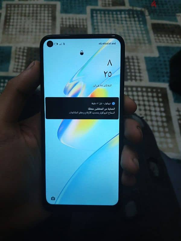 موبايل oppo a 54 رمات ٤ مساحه ١٢٨ شغال 10 علي 10 بس البصمه مش شغاله 1