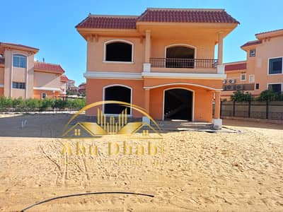 Separate Villa Model (K) for sale in Madinaty  A wonderful view on wide garden view  Unfinished