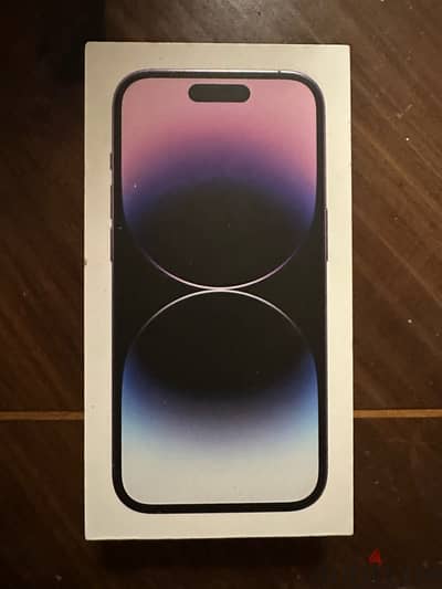 Iphone 14 pro - Purble 128GB ايفون ١٤ برو بنفسجى