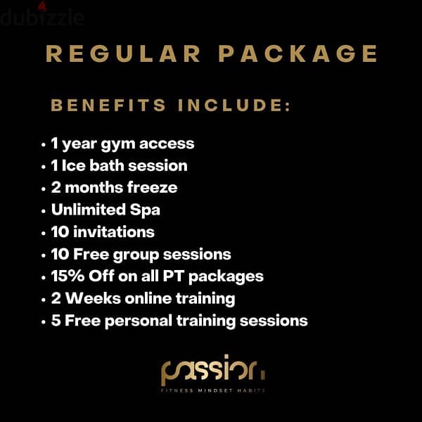 passion gym membership valid till 16/11 1