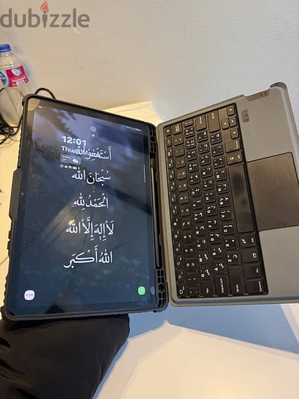 samsung tab s9 with nilkin keyboard - سامسونج تاب s9 معاه كيبورد 3