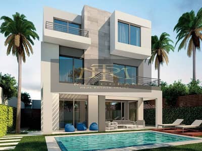 Standalone villa at Palm Hills New Cairo Type D , Ready to move For sale