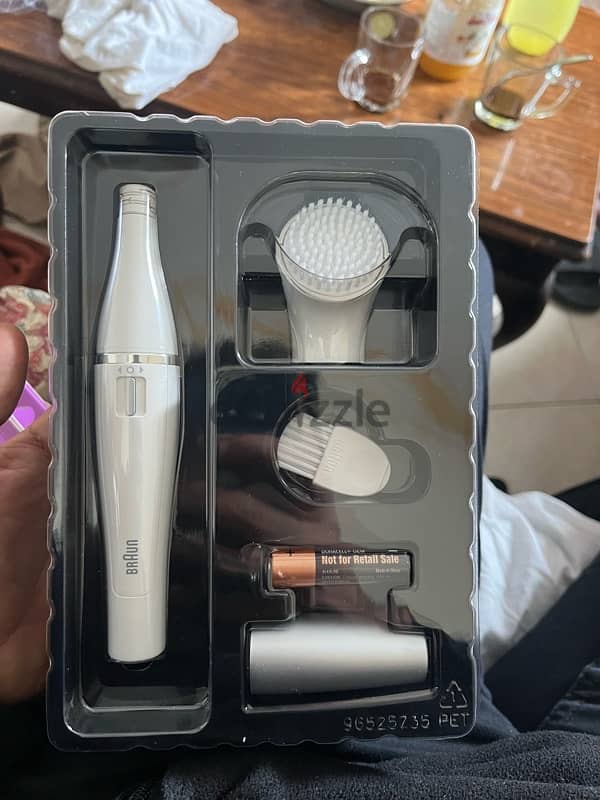 Braun face spa مكنة براون لازاله شعر الوجهه 4