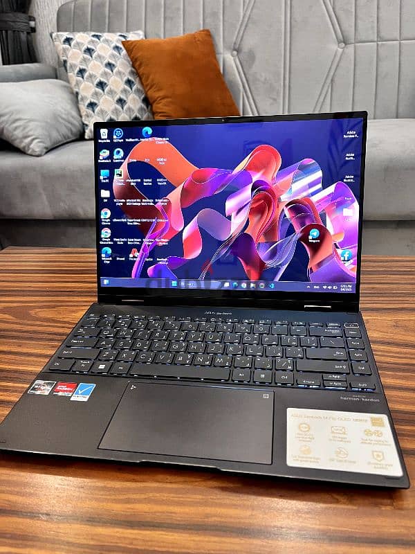 Asus Zenbook 14 Flip OLED اعلى نسخة 17