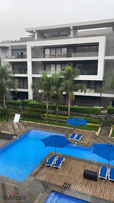 Pool view apartment 220m for rent semi furnished at Patio 7