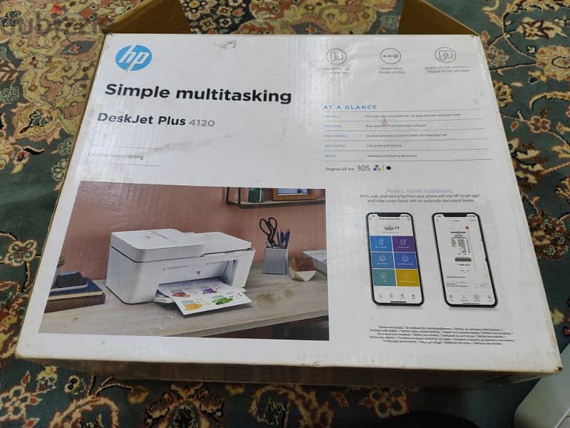 طابعه برنتر HP desk jet plus 4120 3