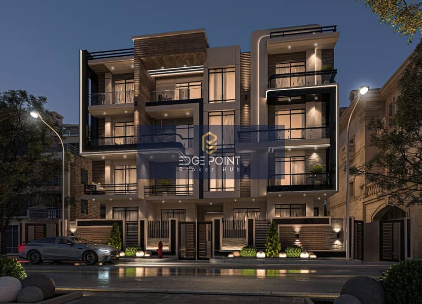 Apartment for sale 135 m sea view, delivery after 5 months, semi-finished, Fifth Settlement, Beit Al Watan, Second District 0