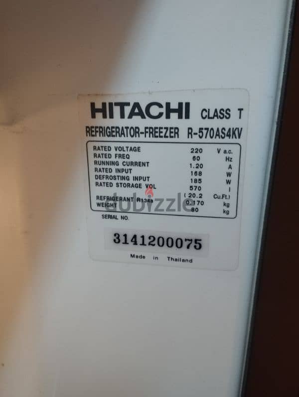 ثلاجة هيتاشي HITACHI 4