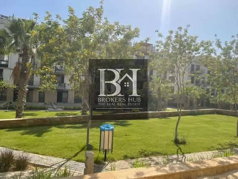 First use Fully Furnished Ground with garden Apartment For Rent In Sodic Westown Compound Sheikh Zayed 0