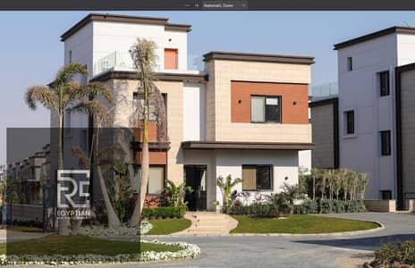 Villa for sale in installments over 10 years in Azzar Compound in the Fifth Settlement