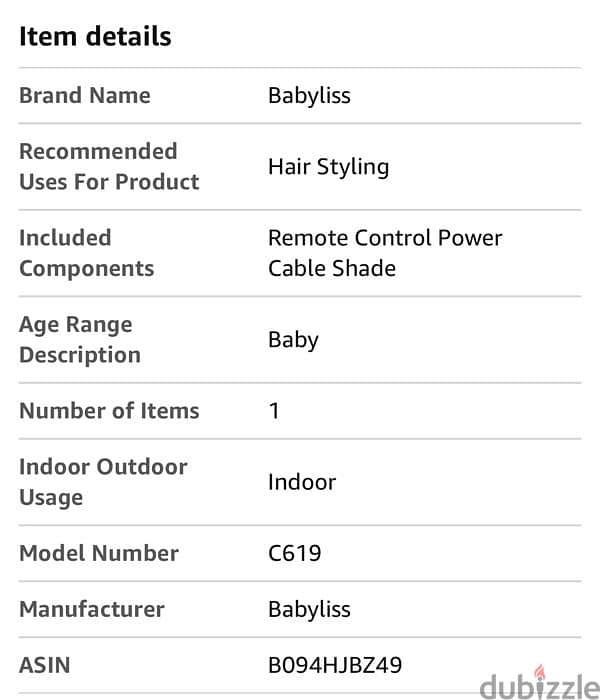 Babyliss curling iron 5