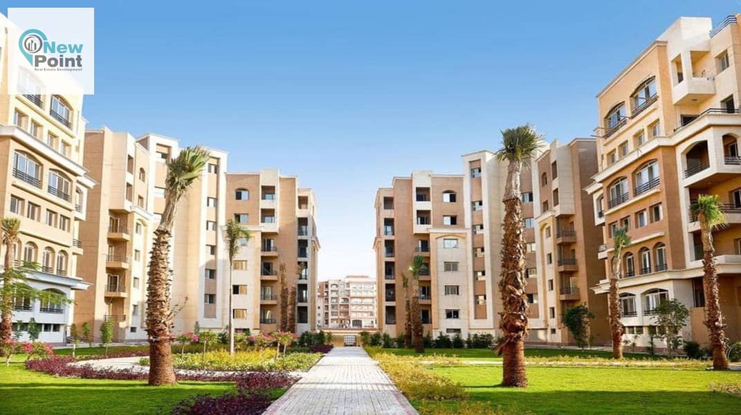 With a 10% down payment, own a finished apartment with immediate delivery from Al Maqsad Compound 0