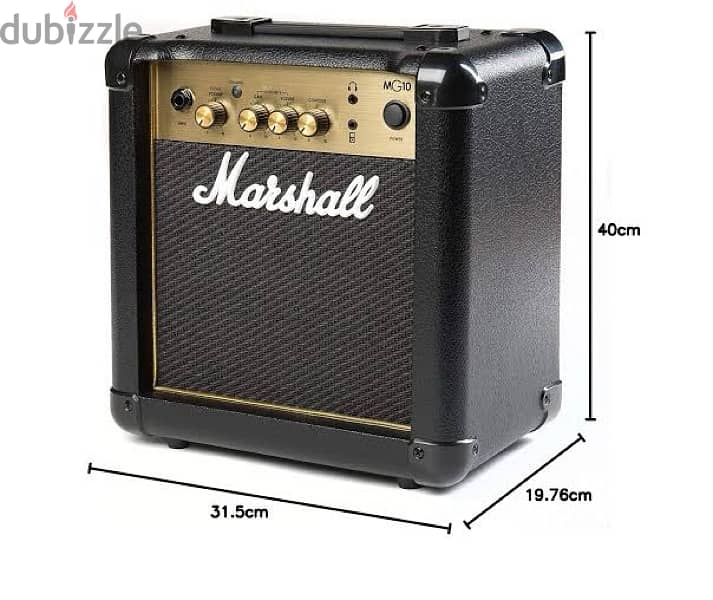 Marshall MG10G Guitar Combo Amplifier, Suitable for Electric Guitar 1