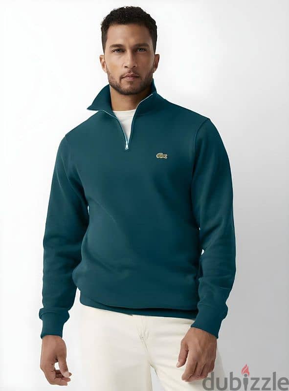 Lacoste سويت شيرت نص سوسته 5 0