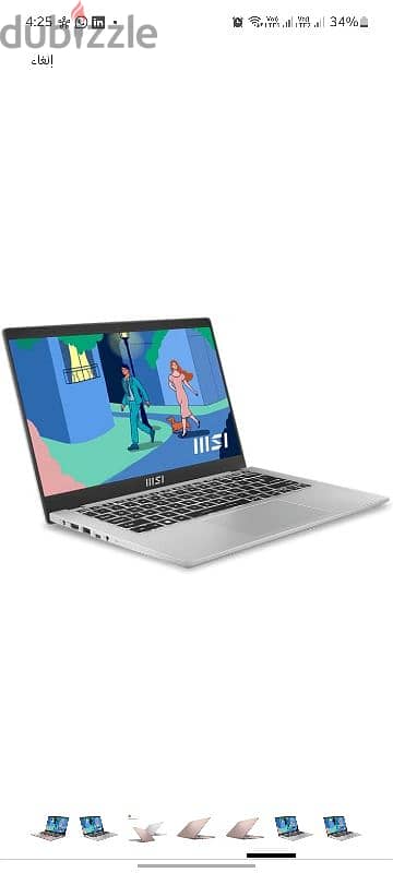 Laptop 14 Inch Modern 14 C12MO MSI 2