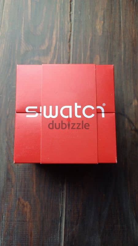 ساعة سواتش جديدة لم تستخدم باستيكرات الوكيل swatch 2