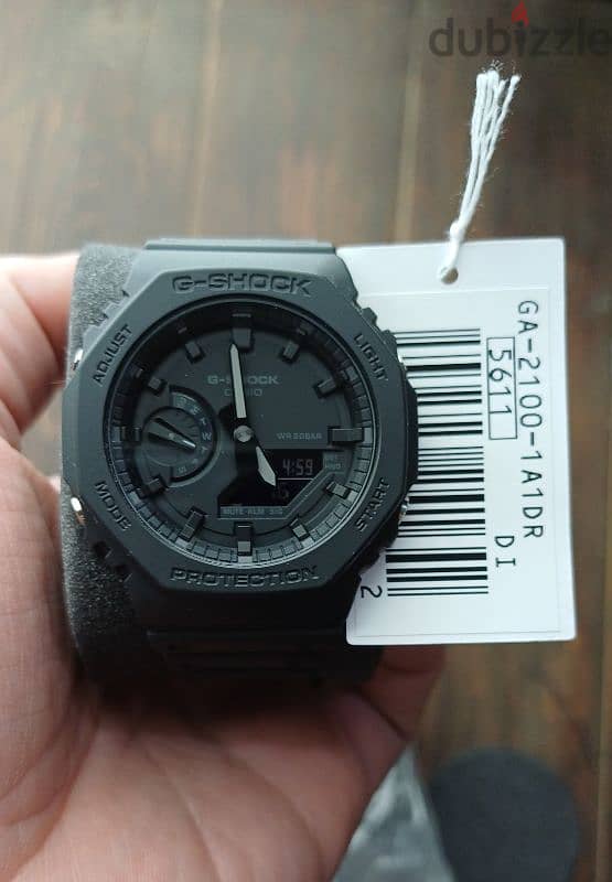 ساعة جي شوك جديدة لم تستعمل Casio g-shock ga2100 0