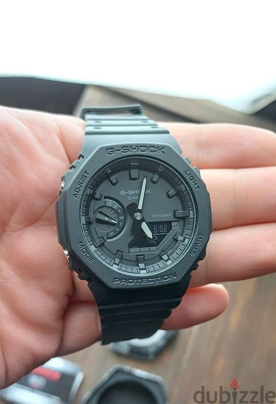 ساعة جي شوك جديدة لم تستعمل Casio g-shock ga2100 4