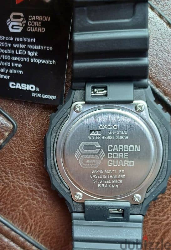 ساعة جي شوك جديدة لم تستعمل Casio g-shock ga2100 5