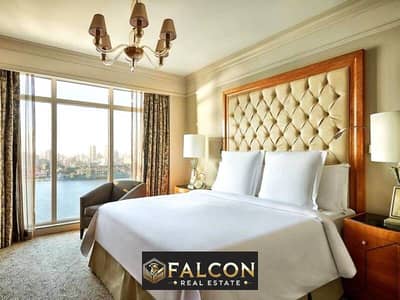 Suite With VIP Service From Hilton 430m With Panoramic Nile View For Sale In Cornish Maadi