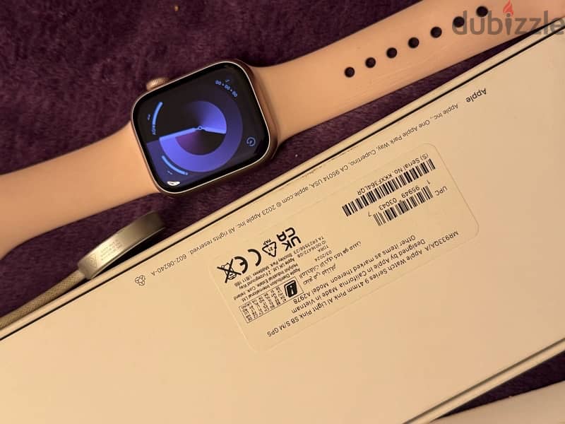 apple Watch Series 9 41mm Pink Al Light 6