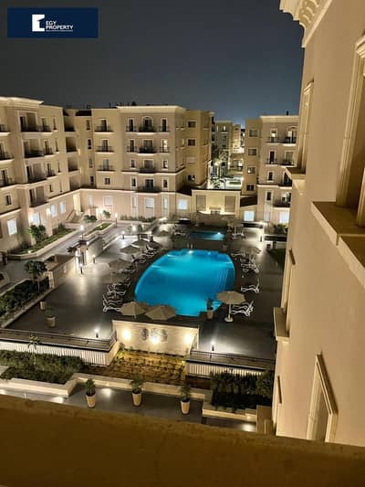 Directly on Pool Fully Finished Apartment for Sale in Mivida New Cairo Ready to Move