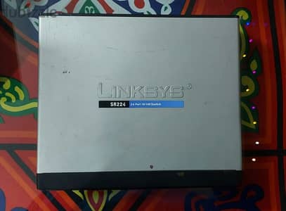 Linksys SR224  Port 24 x 10 / 100 Switch