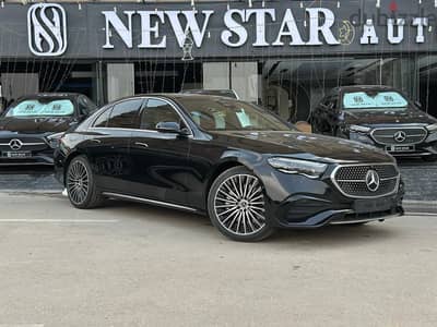 E200 AMG 2025 crome package . premium plus. . zero