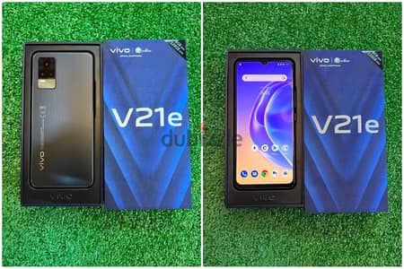 vivo V21E (شاحن 33 وات + الكرتونة) بحالة الجديد