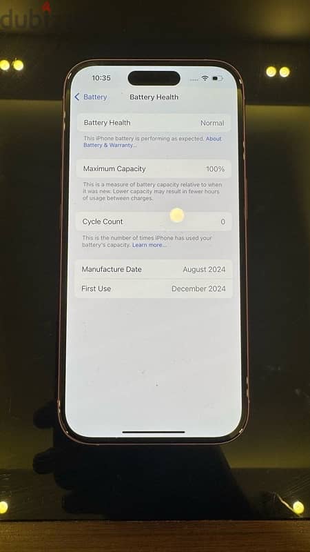 i phone 16 - 128 Gb - battery health 100% 0