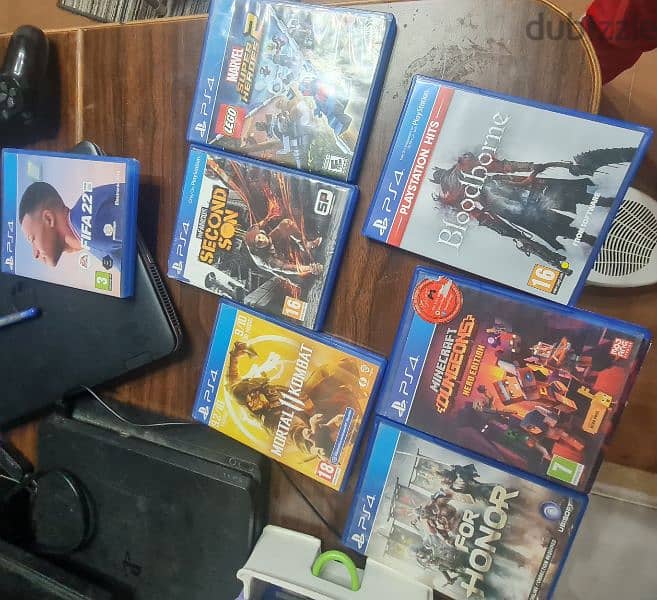 ps4 slim without controller 7 games 1