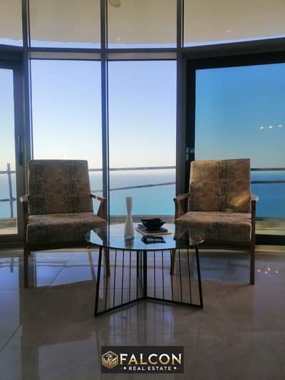 Distinctive apartment for sale at a special price!! First row on the sea, New Alamein, in installments | Marina 8 By the lake