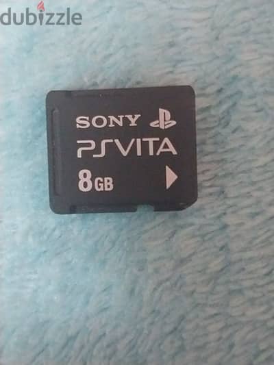 كارت ميموري خاص ps vita 8gb حاله ممتازه