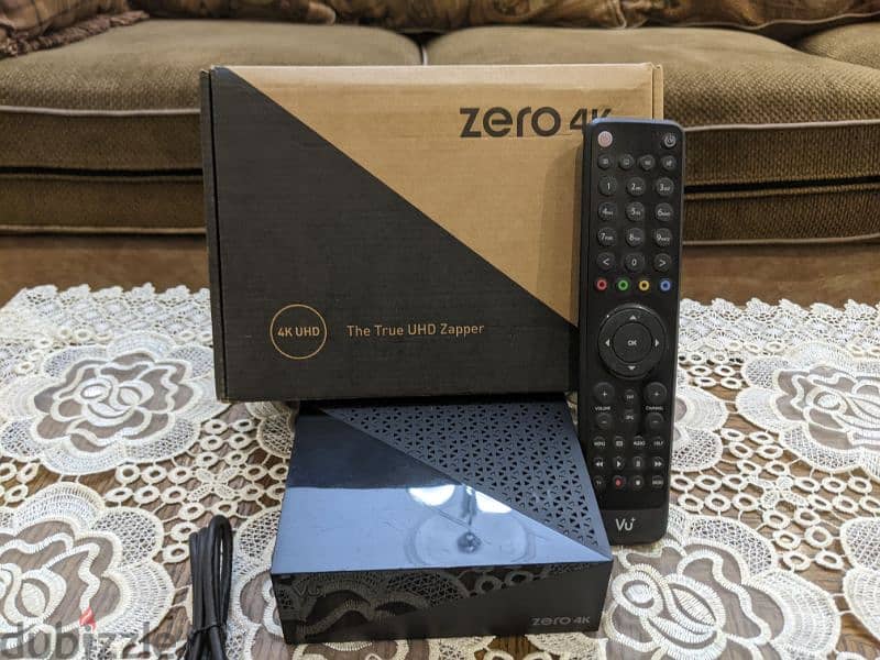 متاح   VU+zero 4k فيو زيرو فوركيه حاله ممتازه بالكرتونه والمتعلقات 2